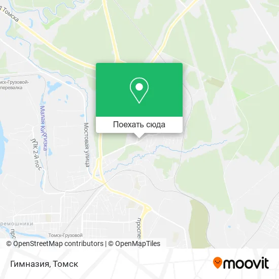 Карта Гимназия