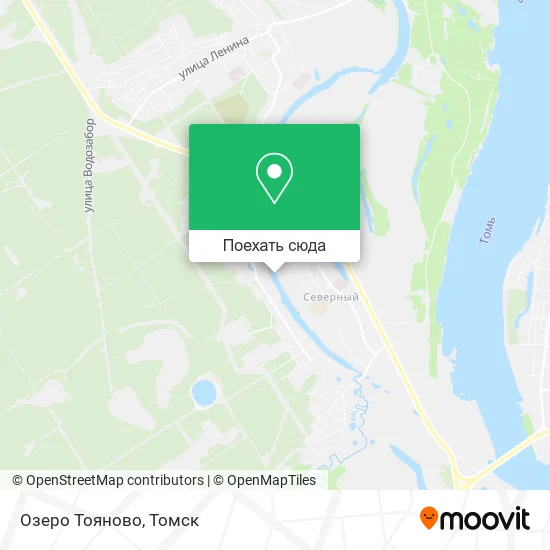 Карта Озеро Тояново