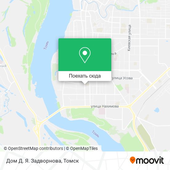 Карта Дом Д. Я. Задворнова