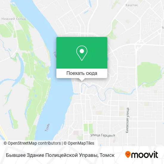 Карта Бывшее Здание Полицейской Управы