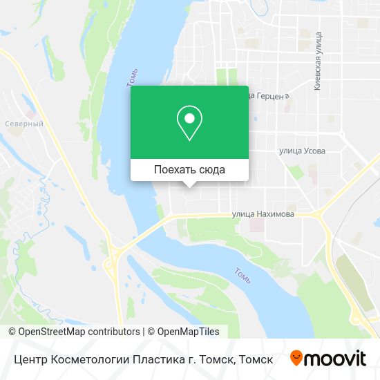 Карта Центр Косметологии Пластика г. Томск