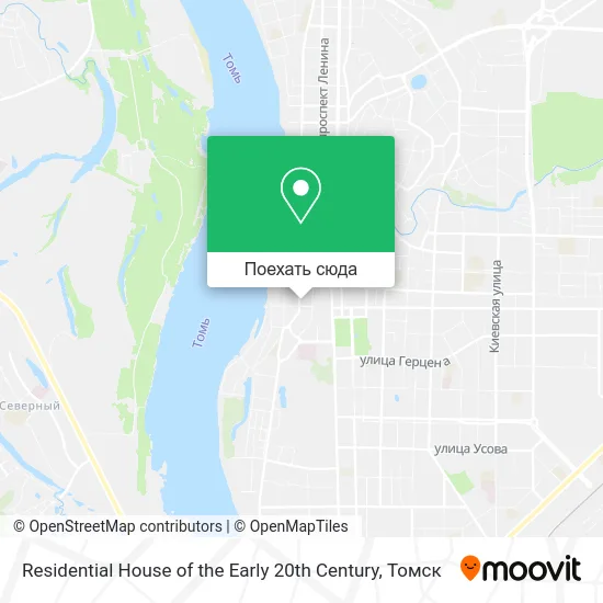 Карта Residential House of the Early 20th Century