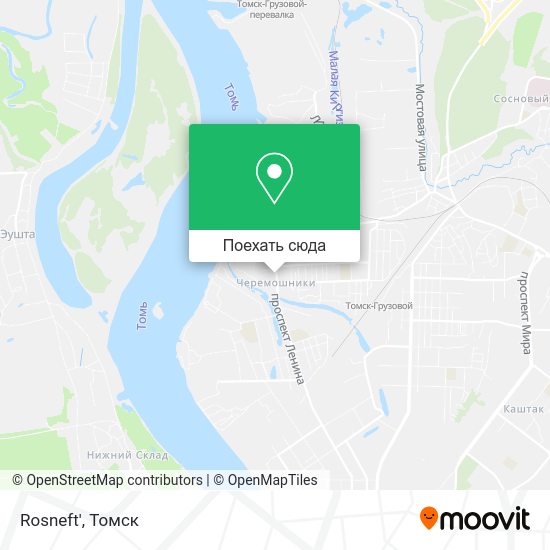 Карта Rosneft'