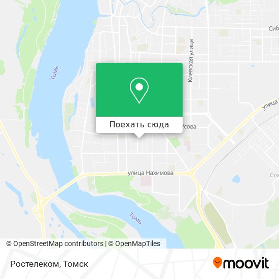 Карта Ростелеком