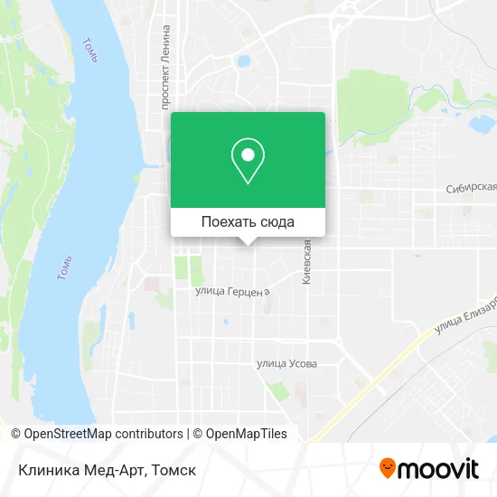 Карта Клиника Мед-Арт