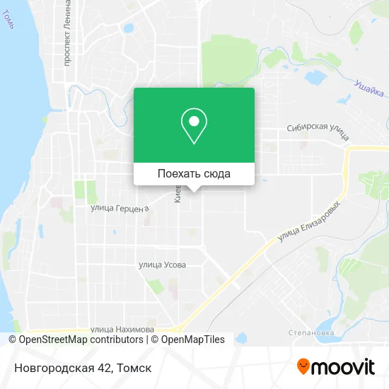 Карта Новгородская 42