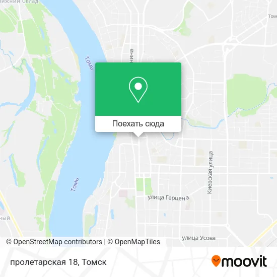 Карта пролетарская 18
