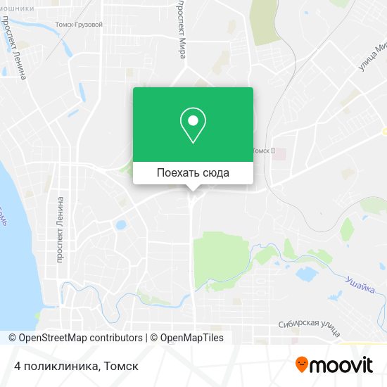 Карта 4 поликлиника