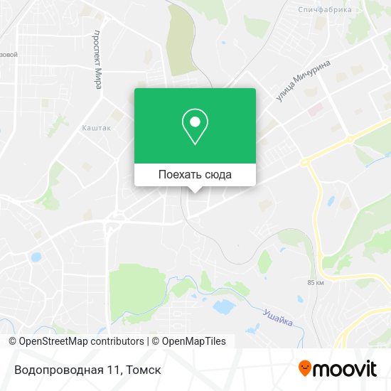 Карта Водопроводная 11