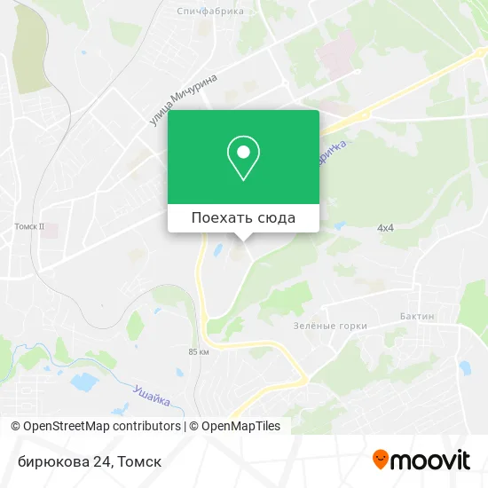 Карта бирюкова 24