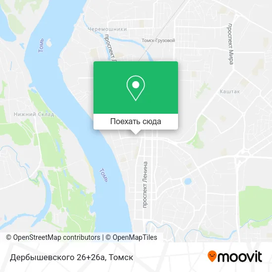 Карта Дербышевского 26+26а