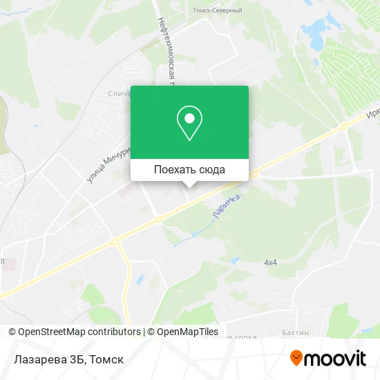 Карта Лазарева 3Б