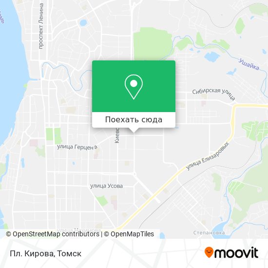 Карта Пл. Кирова