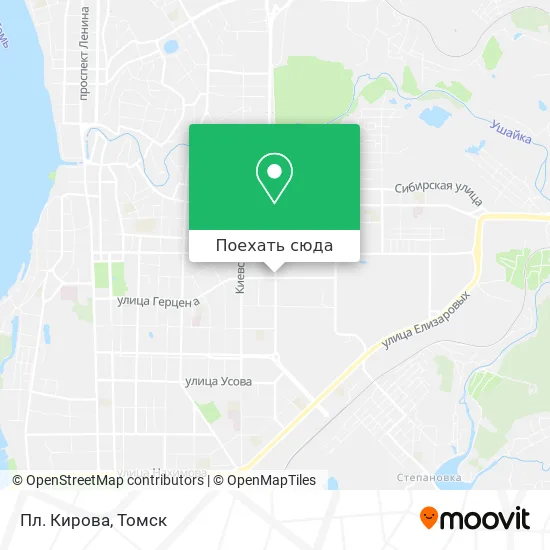Карта Пл. Кирова