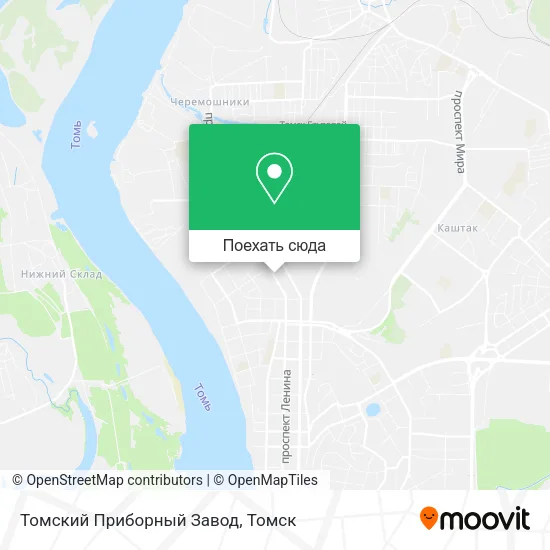 Карта Томский Приборный Завод