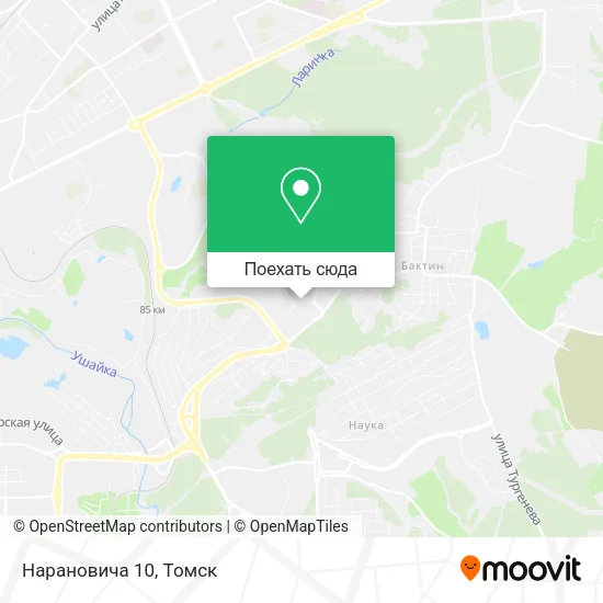 Карта Нарановича 10