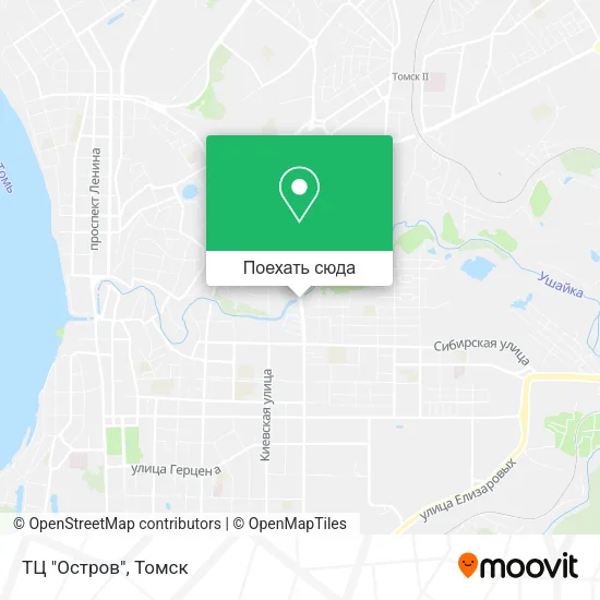 Карта ТЦ "Остров"