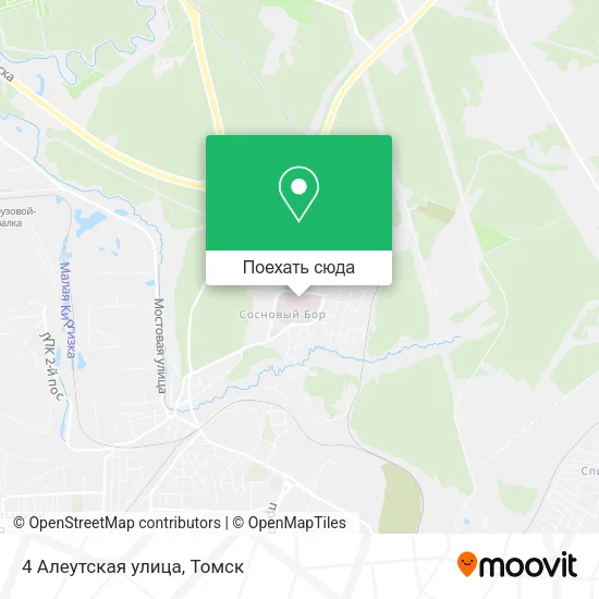 Карта 4 Алеутская улица
