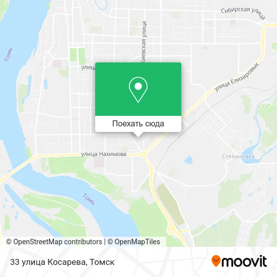 Карта 33 улица Косарева