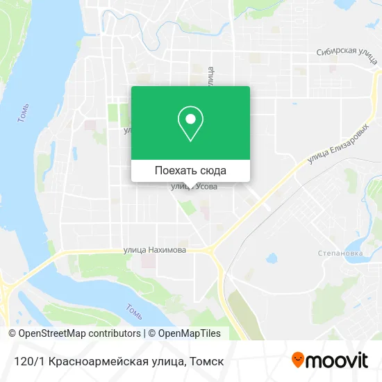 Карта 120/1 Красноармейская улица