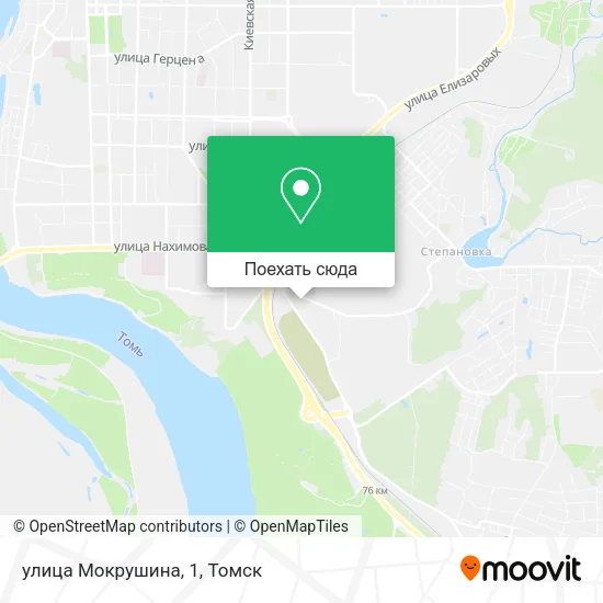 Карта улица Мокрушина, 1
