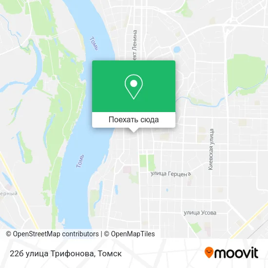 Карта 22б улица Трифонова