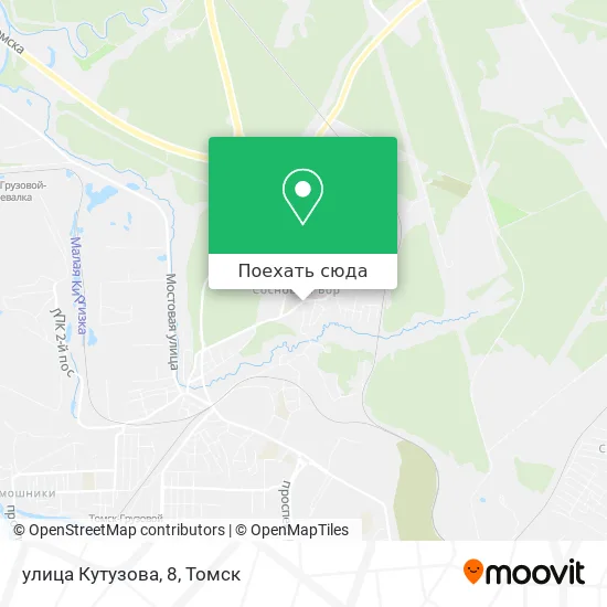 Карта улица Кутузова, 8