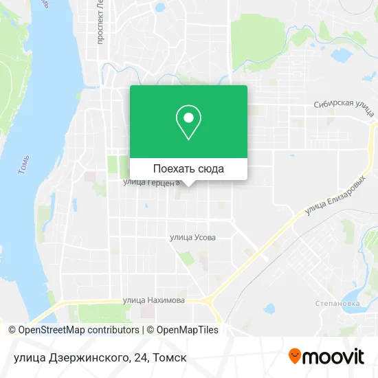 Карта улица Дзержинского, 24