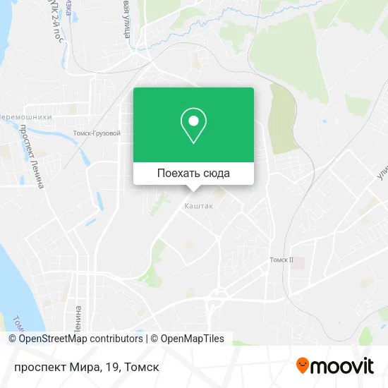 Карта проспект Мира, 19