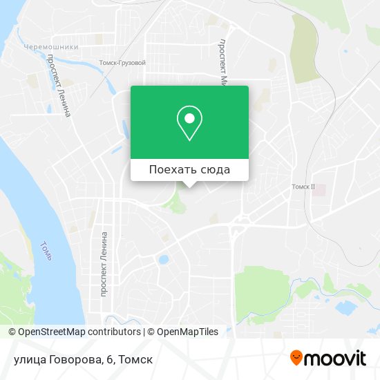 Карта улица Говорова, 6
