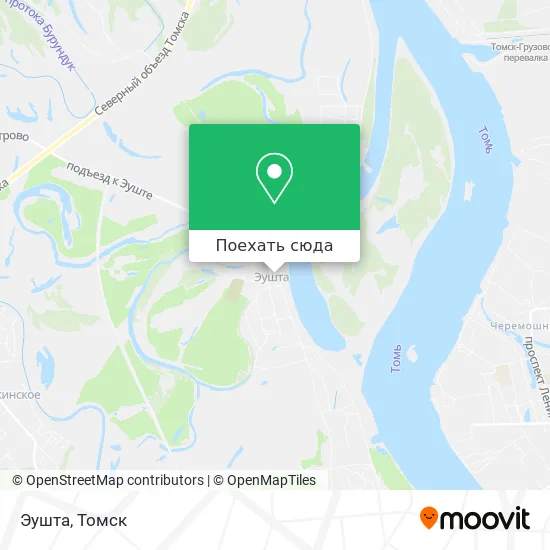 Карта Эушта