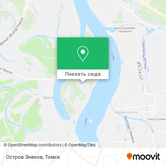 Карта Остров Энеков