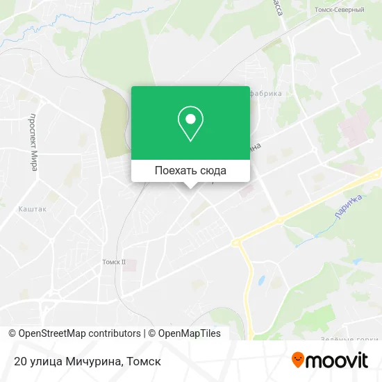 Карта 20 улица Мичурина