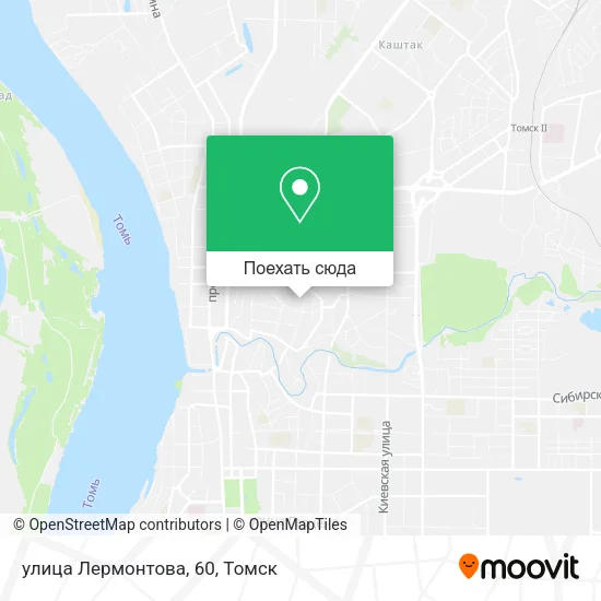 Карта улица Лермонтова, 60