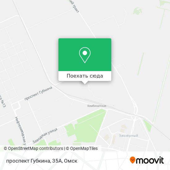 Карта проспект Губкина, 35А