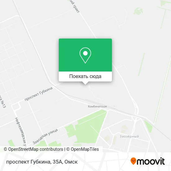 Карта проспект Губкина, 35А