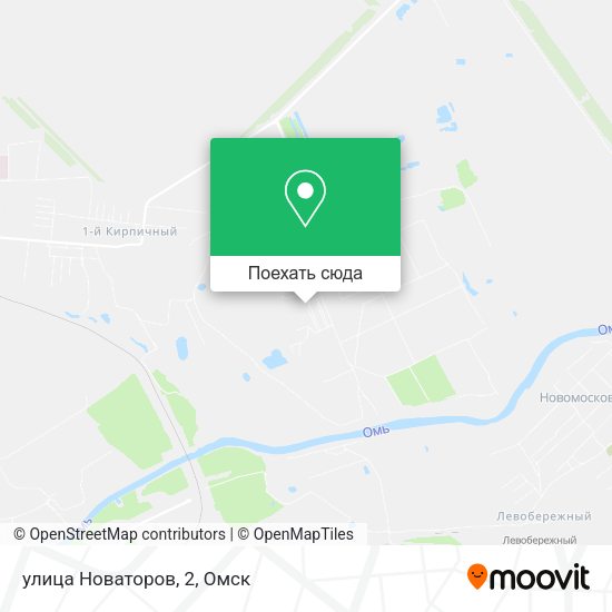 Карта улица Новаторов, 2
