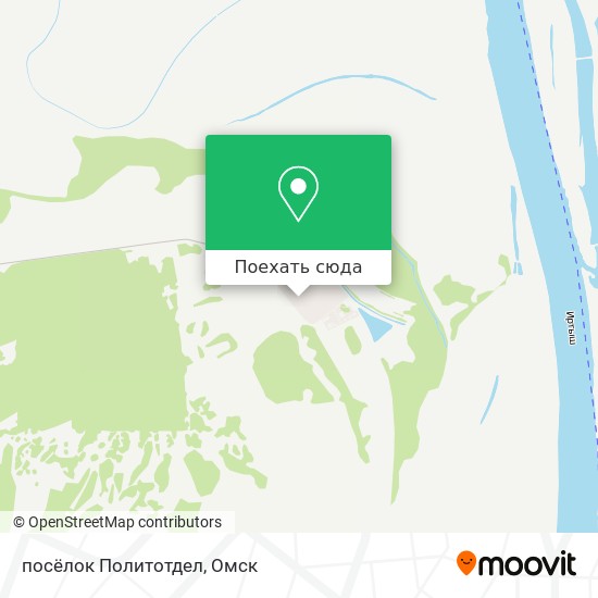 Карта посёлок Политотдел