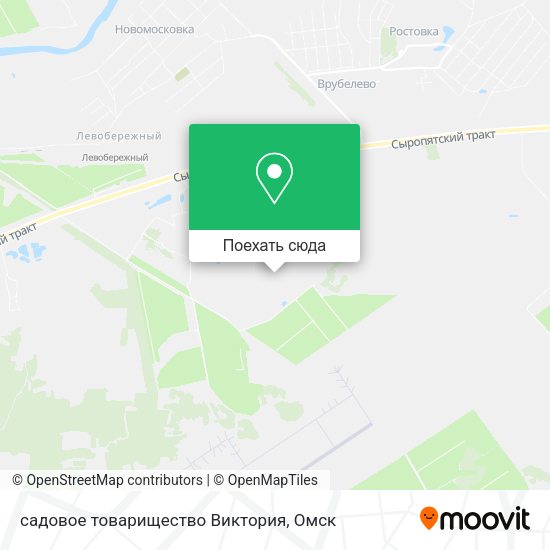 Карта садовое товарищество Виктория