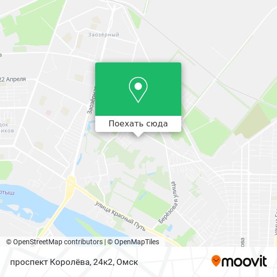 Карта проспект Королёва, 24к2