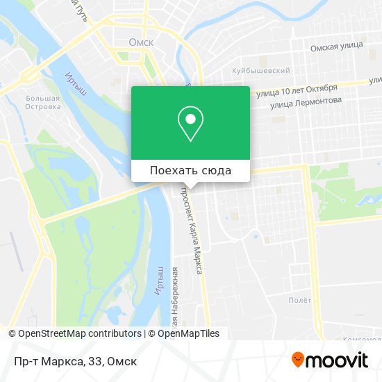 Карта Пр-т Маркса, 33