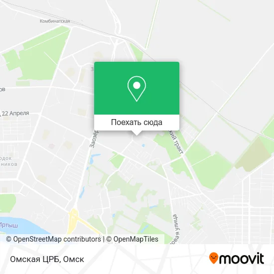 Карта Омская ЦРБ