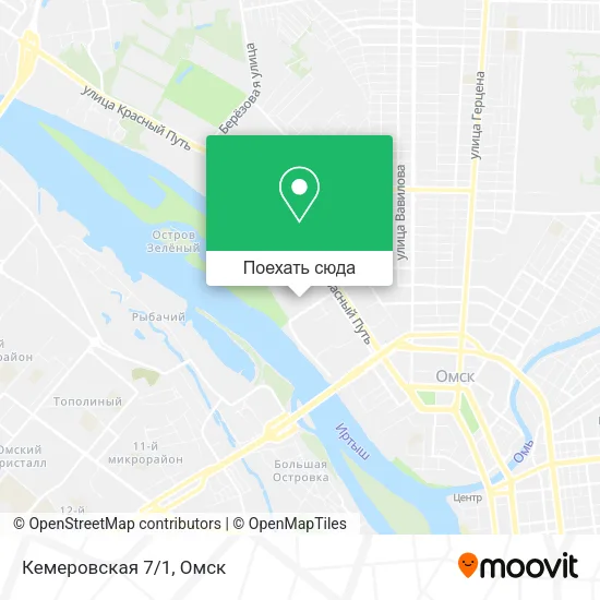 Карта Кемеровская 7/1
