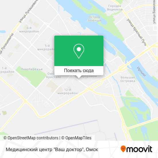 Карта Медицинский центр "Ваш доктор"