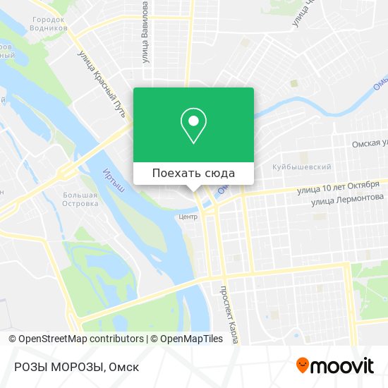 Карта РОЗЫ МОРОЗЫ