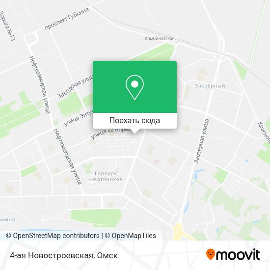 Карта 4-ая Новостроевская