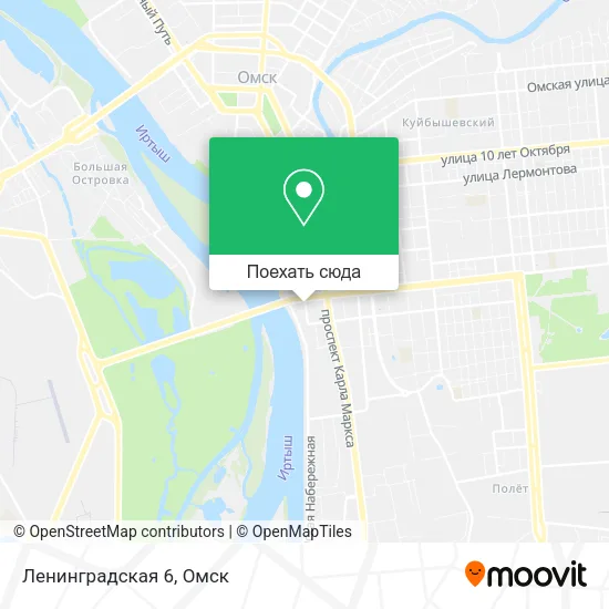 Карта Ленинградская 6