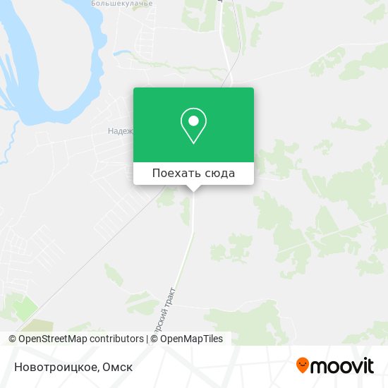 Карта Новотроицкое