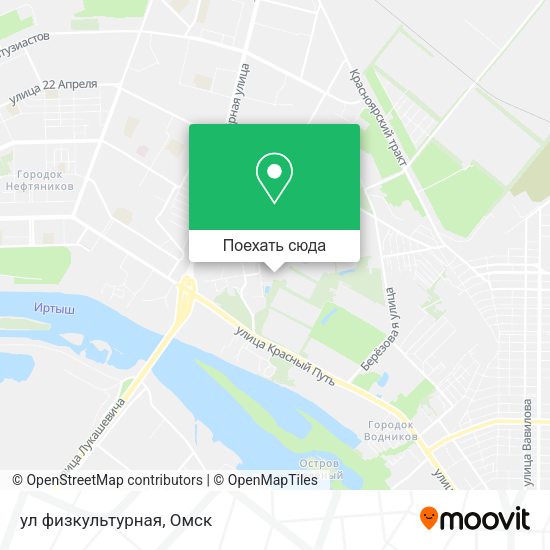 Карта ул физкультурная