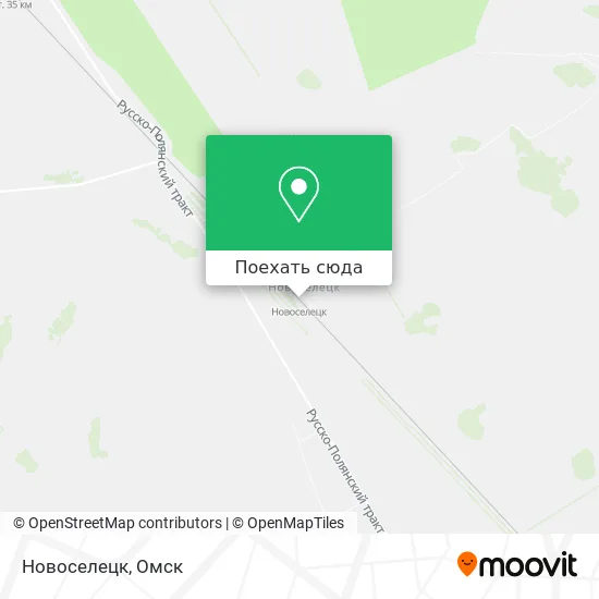 Карта Новоселецк